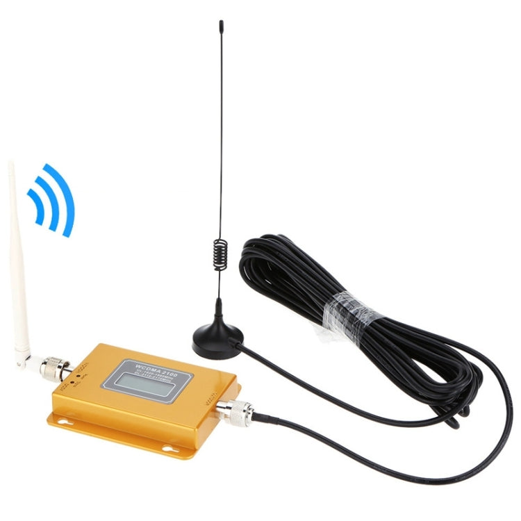WCDMA 2100MHz Mobile Phone Signal Booster / LCD Signal Repeater with Sucker Antenna, WCDMA 2100MHz WCDMA 2100MHz Mobile Phone Signal Booster / LCD Signal Repeater with Sucker Antenna, WCDMA 2100MHz